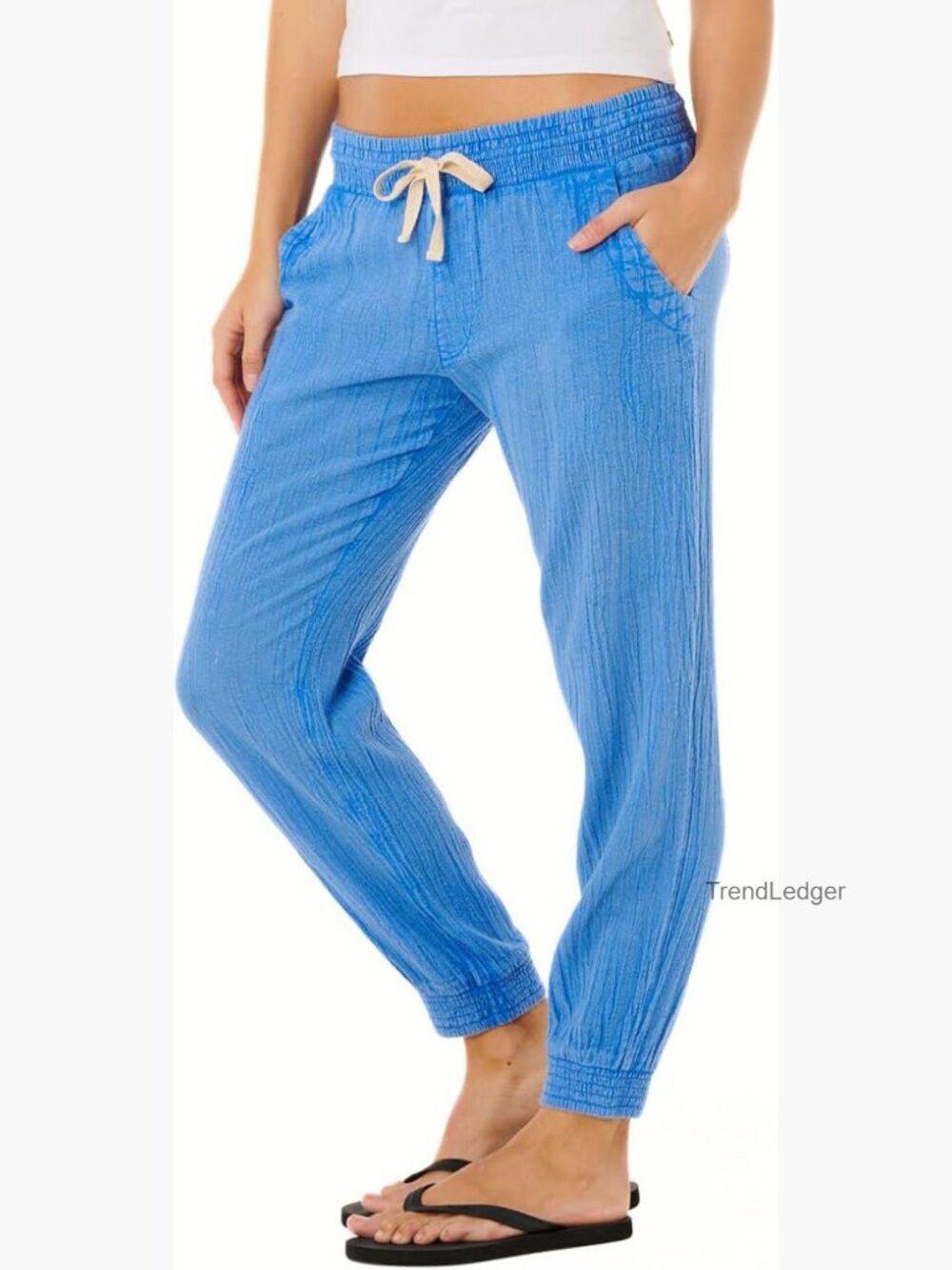 Classic Surf Pant - Casual Stretch Beach Pant, Straight Leg, Mid Rise